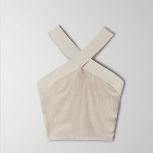Babaton Sculpt Knit Cross Tank